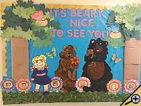 May Flowers Bulletin Board